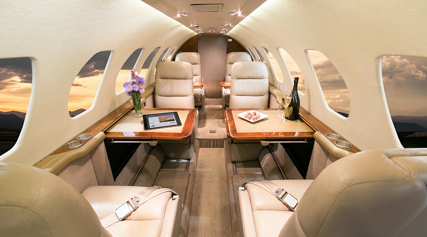 cabina Cessna Citation Ultra